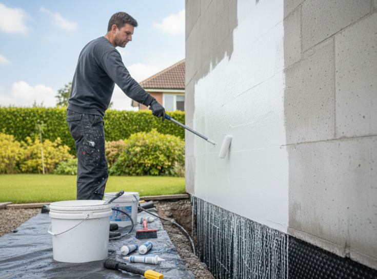 Exterior wall waterproofing is like armor for your house. It blocks out water, seals the gaps, and gives your walls the ability to fight back. Done well, it helps you avoid all those messy repairs and keeps the structure solid for years But even the strongest wall needs backup. Over time, that exposure chips away at the surface. Small cracks begin to form. Paint starts fading and flaking. Eventually, you’ll notice a damp spot inside that wasn’t there before. That’s water finding its way in.